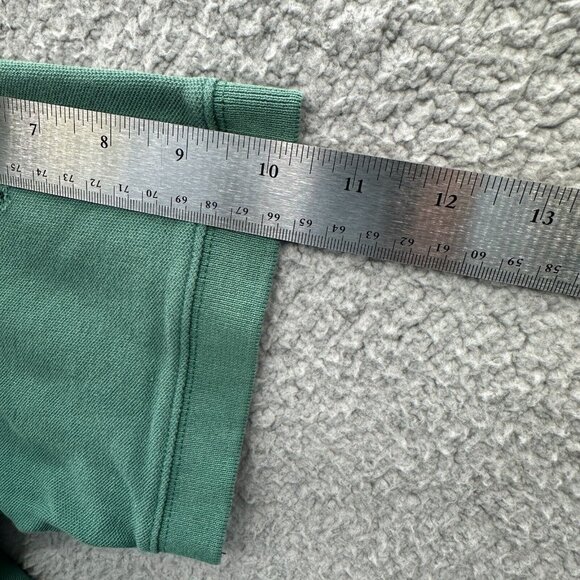 Duluth Trading Men Polo Shirt Large Tall Green 100% Cotton Pullover Short Sleeve - Picture 8 of 9
